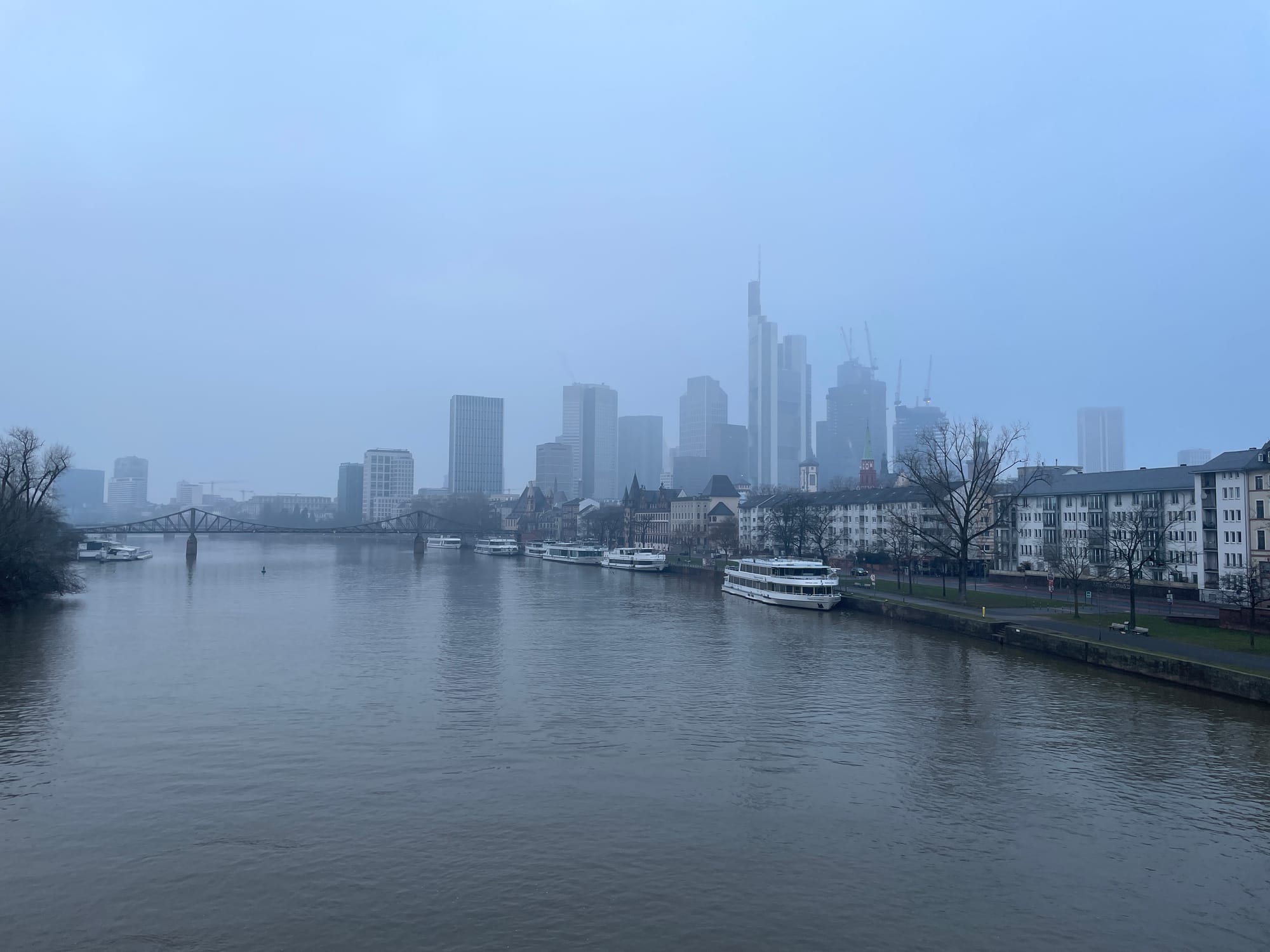 Morgenspaziergang in Frankfurt