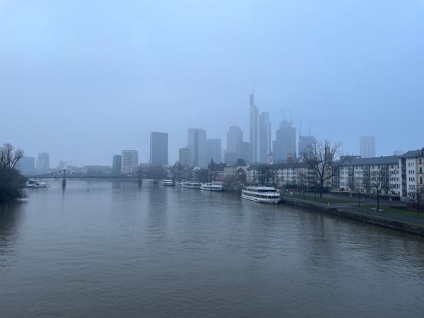 Morgenspaziergang in Frankfurt